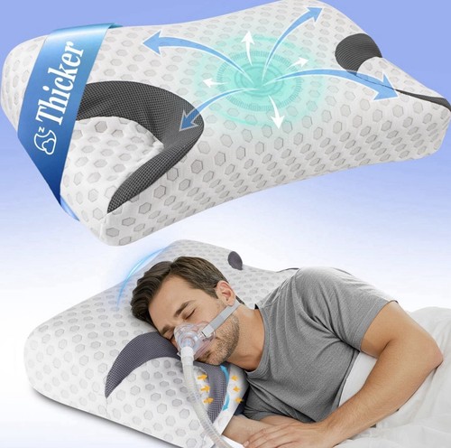 Cpap pillow for side - side, sleepers